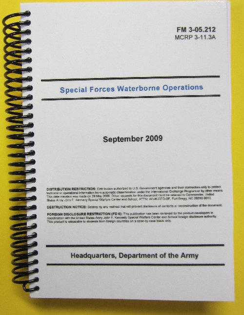 FM 3-05.212 Special Forces Waterborne Opns - Click Image to Close